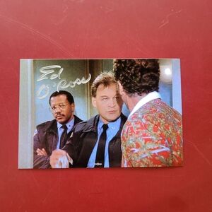 Ed O'Ross SEINFELD Hand Signed 4x6 Autograph Photo A